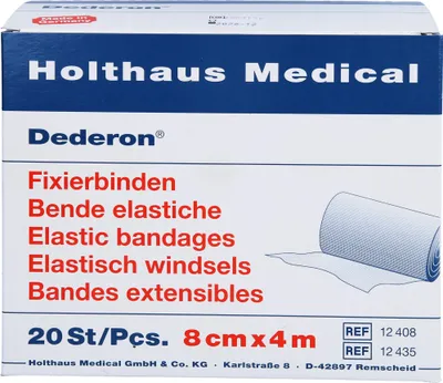 Zdjęcie produktu dla Bandaże mocujące Dederon 8cmx4m, 20 sztuk BIN