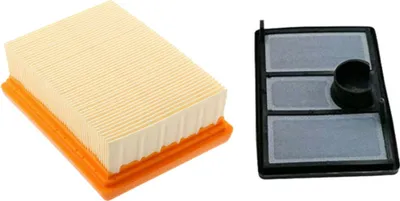 Produktbild von Trade-Shop Filterset (Luftfilter + Zusatzfilter) für Stihl TS700 TS800 ersetzt 42241410300 42241401801 42240071013 / Trennschleifer Motorsäge