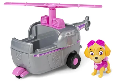 Produktbild von Spin Master 59931 - Paw Patrol Helikopter-Fahrzeug mit Skye-Figur