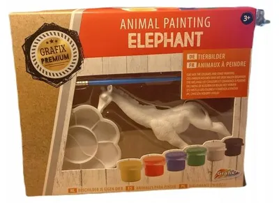 Produktbild von Grafix Kreatives Giraffen Malset Bastelset für Kinder