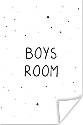 Produktbild von MuchoWow® Poster Zitate - Jungenzimmer - Sprichwörter - Jungen - Kind 120x180 cm - Kunstposter
