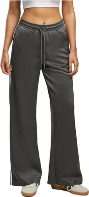 Imagen del producto de Pantalón de entrenamiento de corte amplio, color gris, talla M, para mujer, marca Urban Classics