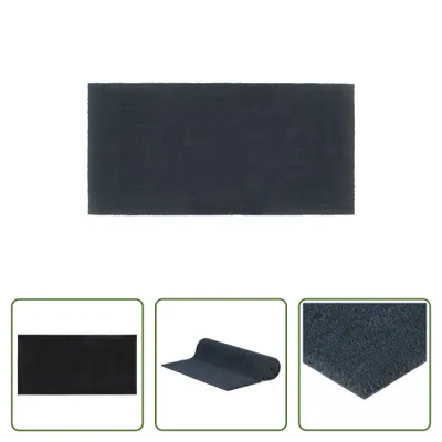 Produktbild von The Living Store Fußmatte Dunkelgrau 100x200 cm Kokosfaser Getuftet