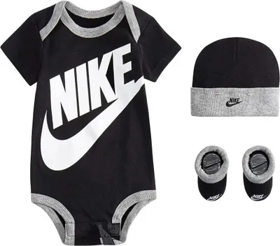Produktbild von Nike Kids Futura Logo Box Kurzarm-set Schwarz 0-6 Months Jungen,Mädchen Schwarz 0-6 Months