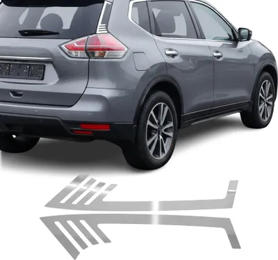 Image de Garniture de Spoiler - pour Nissan X-Trail 2014-2025 inoxy chromé