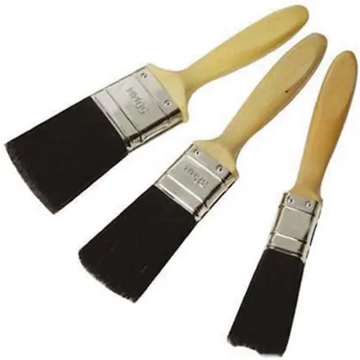 Produktbild von Silverline 868557 Qualitätsmalerpinsel, 3-tlg. Satz 3-tlg.