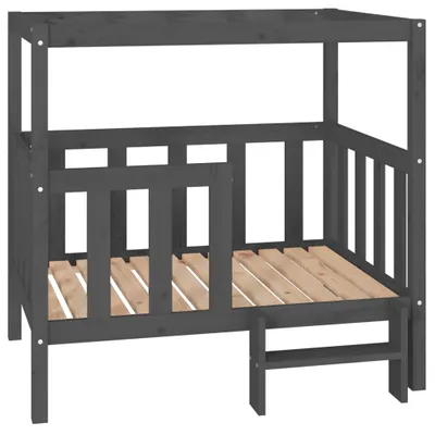 Obrázek produktu pro vidaXL Pelíšek pro psy Grey 105,5x83,5x100 cm Borovicový masiv