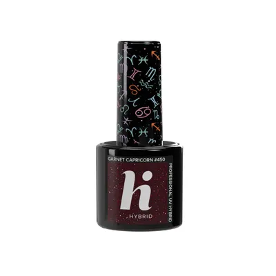 Zdjęcie produktu dla Hi Hybrid Lakier hybrydowy Zodiac nr 450 Garnet Capricorn 5ml