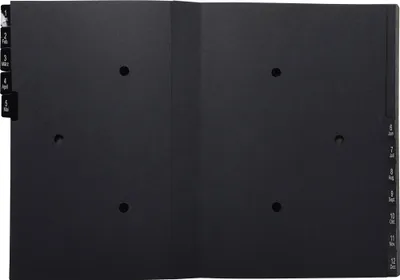 Immagine prodotto di Cartella da tavolo oeco 3425 1-12 12 pezzi nero