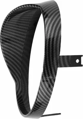 Produktbild von Motorrad-Scheinwerferabdeckung, Blockierkante, Ersatz für Vespa GTS 250 300 2018-2021, Kohlefaser-Stil