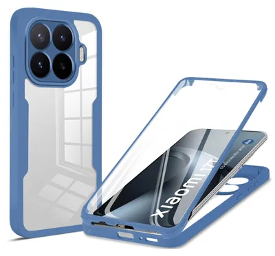 Produktbild von 360° Grad Hülle für Xiaomi 17T Handyhülle mit Integriertem Displayschutz Blau