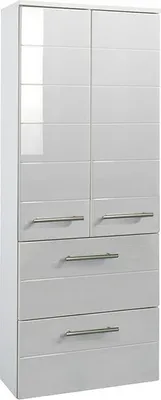 Produktbild von Held Rimini Midischrank,Hochglanz-Weiß/Weiß 2312084