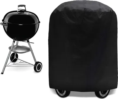 Produktbild von Grillabdeckung, wasserdichte Schutzhülle für Gasgrill, 70 x 75 cm, schwarz