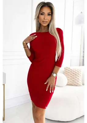 Immagine prodotto di Numoco Abito donna traforato Eleonora rosso S