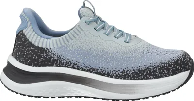Produktbild von Orthofeet Nira Damen Sneaker mit Slip-Ins Technologie Wasserabweisend NEU - Damenschuhe Bequeme Schnürschuhe, Blau, textil/stretch (wasserabweisend)