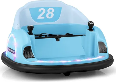 Obrázok produktu pre Elektrické 12V detské autíčko s diaľkovým ovládaním, 360° otáčanie, modré