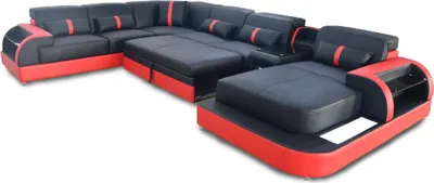 Produktbild von Luxus Couch Polster Möbel Eckgarnitur Wohnlandschaft Couchen Polster Ecksofa
