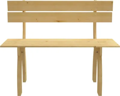 Zdjęcie produktu dla vidaXL Ławka ogrodowa 150 cm drewno sosnowe impregnowane