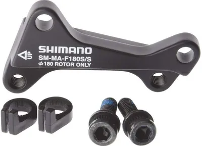 Obrázok produktu pre SHIMANO ISMMAF180SSA Adaptér pre brzdu IS / vidlicu VR, pre 180 mm, pre BR-M965/755/555/485, čierny