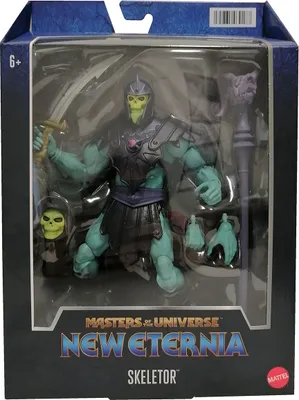 Zdjęcie produktu dla Mattel HDR38 Masters of the Universe Skeletor New Eternia Ruchoma figurka akcji Walka Akcesoria 20 cm dla dzieci