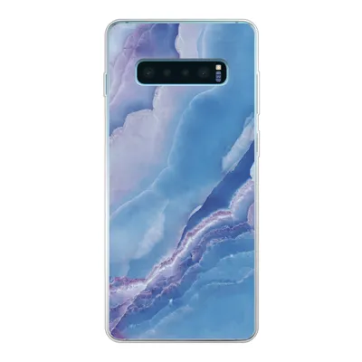 Produktbild von MuchoWow® Handyhülle Schutzhülle Hülle für Samsung Galaxy S10 Lite Natursteine - Lila - Mineralien Silikon Softcase Handy Hülle - Schutz
