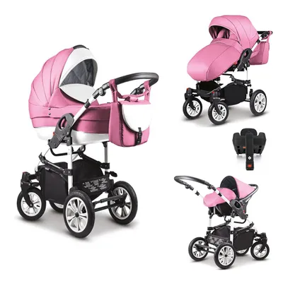 Produktbild von Kinderwagen-Set Craft 5 in 1 inkl. Sportsitz, Autositz, Iso Base und Zubehör - 17 Teile - in 18 Farben
