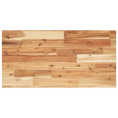 Produktbild von Waschtischplatte Ölbeschichtung 80x40x2 cm Massivholz Akazie, Badezimmerschränke DesignMöbel