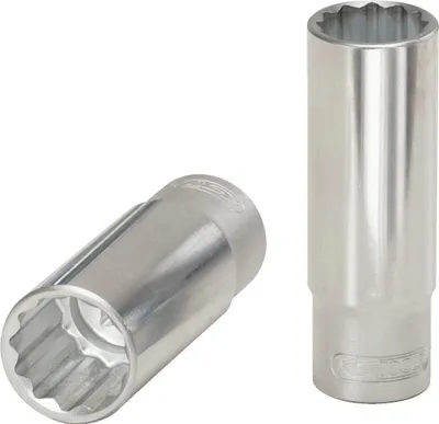 Produktbild von KS-Tools 917.1262-E 1/2" 12-kant-Stecknuss,lang, mm, auf Hänger