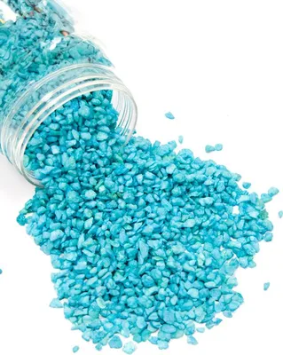 Produktbild von Deko Granulat Türkis 400g - Einheitsgröße
