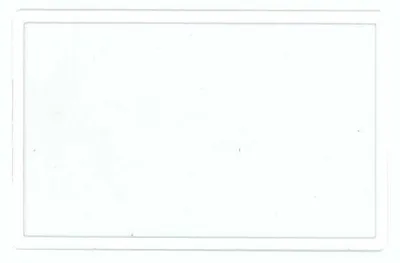 Frontglass for upper display compatible for Nintendo 2DS white
