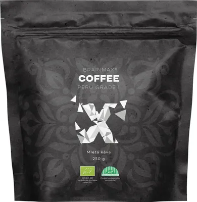 Obrázok produktu pre Káva BrainMax Peru SHG, mletá, 250 g