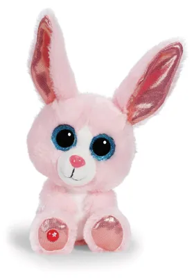 Produktbild von NICI Plüsch GLUBSCHIS Hase Monni-Wonni schlenkernd rosa 15cm
