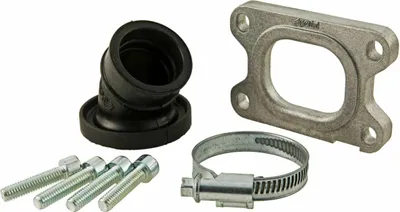 Zdjęcie produktu dla Kolektor dolotowy Polini 360 23/28.5mm do Minarelli AM6, Derbi D50B0, EBE, EBS z gaźnikiem CP 23-24mm