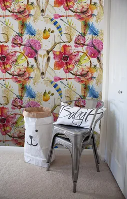 Produktbild von Coloray Fototapete 250x104 cm Latextapete Magicstick - Boho schadend