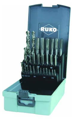 Immagine prodotto di Set di 28 maschi a mano RUKO M DIN 352 HSS
