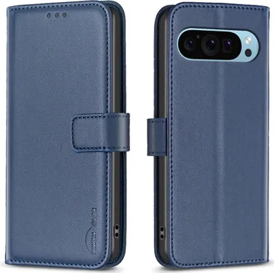 Produktbild von Google Pixel 9 / Pixel 9 Pro Hülle - BINFEN Klapphülle - Blau