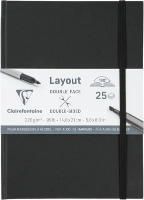 Obrázok produktu pre Clairefontaine 975342C, Umelecký papier, 220 g/m², 25 listy