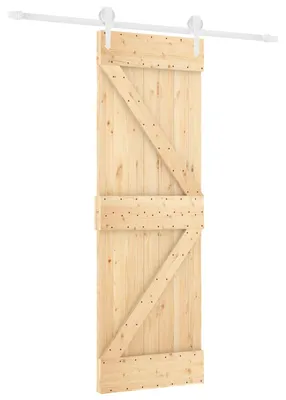 Zdjęcie produktu dla Drzwi przesuwne Naturalne i białe 70 x 210 cm