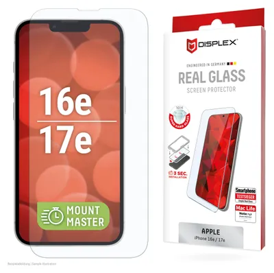 Imagen del producto de Protector de pantalla DISPLEX 10H para iPhone 16e 17e