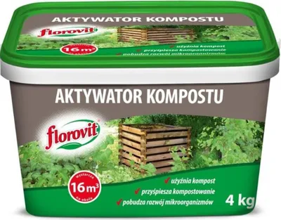 Zdjęcie produktu dla Florovit aktywator kompostu wiadro 4kg komposter przyspiesza kompostowanie