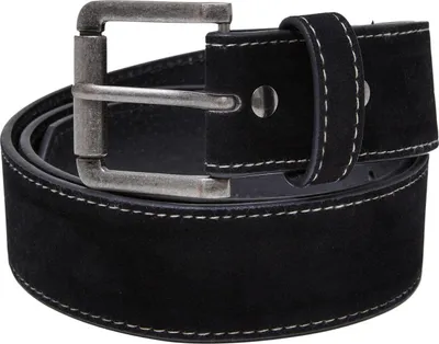 Obrázek produktu pro Pánský opasek Urban Classics Synthetic Leather Layering Belt black - L/XL