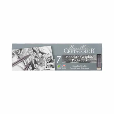 Produktbild von CRETACOLOR Monolith Pocket Set - zum Schreiben und Skizzieren mit jeweils 6 Monolith Stiften -  Austria