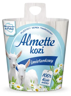 Zdjęcie produktu dla Almette kozi śmietankowy 135 g