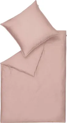 Image de Collection SCHÖNER WOHNEN Linge de lit toutes saisons PURE 2.0 vieux rose lot de 2 (135x200 + 80x80)
