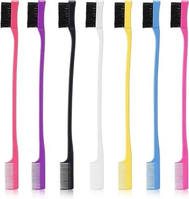 Imagen del producto de Peine para cejas 2 en 1 con cepillo, para mujeres