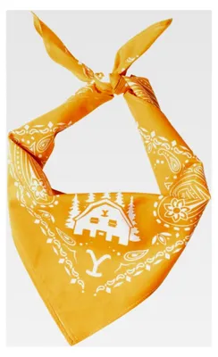 Produktbild von Bandana Westernhalstuch Gelb