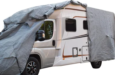 Produktbild von GreenYard® Wohnmobil Schutzhülle mit Reflektoren Größe XL | 870 x 235 x 275 cm