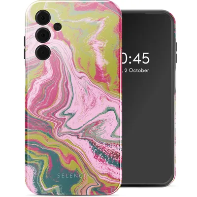 Produktbild von Selencia Vivid Back Cover Samsung Galaxy A15 (5G) - Marble Pink