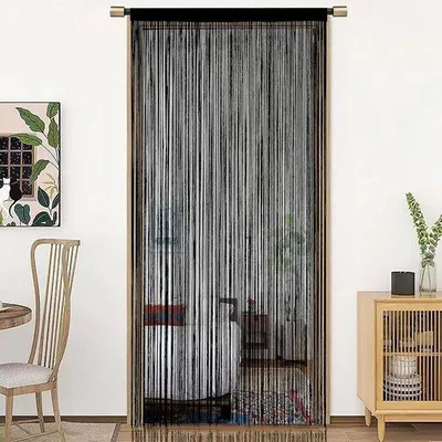 Immagine prodotto di Tenda a rullo nera divisoria 90x245 cm