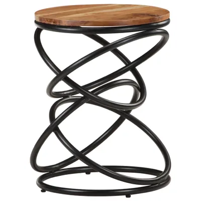 Image de Table d'appoint 40x40x52 cm Bois d'acacia massif